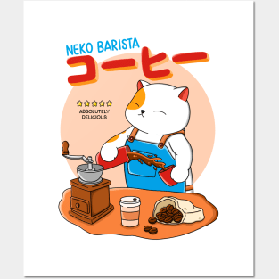 Neko Barista Posters and Art